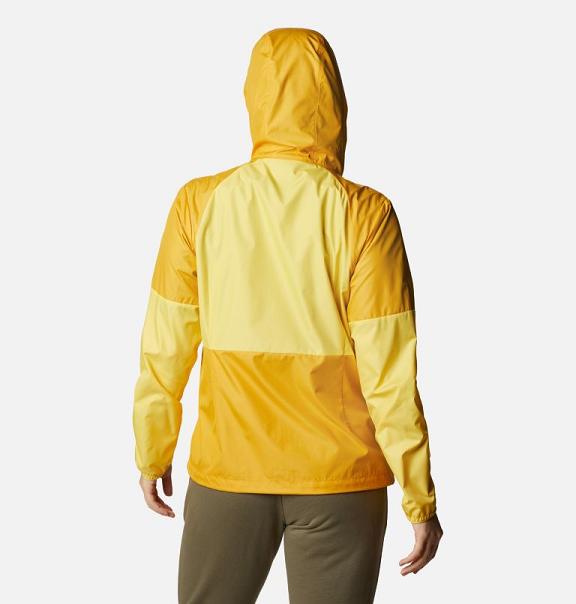 Columbia Side Hill Windbreaker Yellow For Women's NZ67038 New Zealand